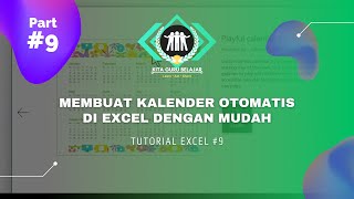 Membuat Kalender Otomatis di Excel dengan Mudah ​ KitaGuruBelajar [upl. by Bruis]