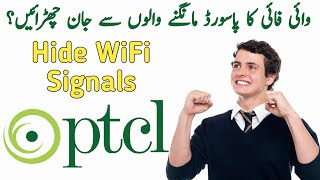 How To Hide SSID Of Your PTCL Router Wifi ka Nam hide kesy krain [upl. by Ennybor]