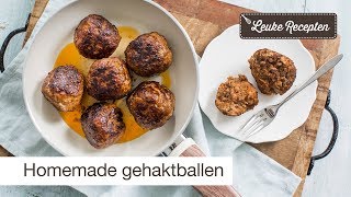 Homemade gehaktballen [upl. by Anselmo]