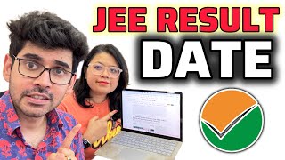 JEE 2024  RESULT DATE Announced 🔥❤️ jee1  No1 IITian Producing Team [upl. by Ardekan]