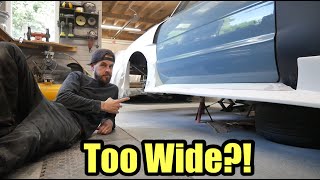 Making Crazy Custom Side Skirts For The Widebody Subaru Brat [upl. by Ellerud]