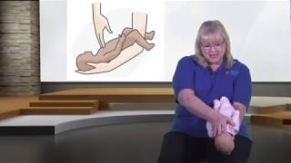 How to perform first aid and CPR on a choking infant  baby [upl. by Croner333]