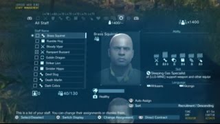 MGS5 How to get Sleeping Gas Specialist Phantom Pain [upl. by Hooke]