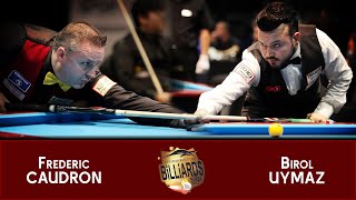 3Cushion World Cup Bursa 2017 Frederic Caudron vs Birol Uymaz [upl. by Willy]