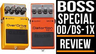 BOSS Special Edition OD1X amp DS1X Guitar Pedal  Review  Michael Casswell [upl. by Cally8]