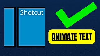 How To Animate Text in Shotcut WORKS NOW 2024 [upl. by Anavoig13]