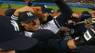 1999 WS Gm4 Yankees win 25th World Championship [upl. by Eissirc184]