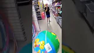 Kickball in walmart shorts [upl. by Yrrat]