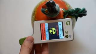 Greentest ECO 5  DosimeterGeiger Counter function test [upl. by Einhpad]