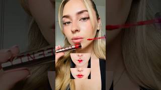 Chinese lip plumping lipstick hack😱😍🥰shortsviral makeuphacks shortsfeed [upl. by Nnael499]