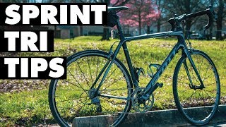 FIRST SPRINT TRIATHLON BEGINNER TIPS 10 things that will make you better [upl. by Dustman432]