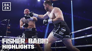 FIRST ROUND KO  Johnny Fisher vs Alen Babic Full Fight [upl. by Eessej191]