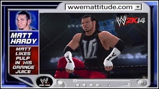 WWE 2K14  The Era of Mattitude Has Arrived On WWE 2K14 Matt Hardy Version 10 [upl. by Pears]