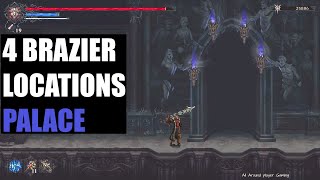 The Last Faith ALL 4 BRAZIER LOCATIONS in Ordens Regnant Palace  Puzzle in Palace   EASY GUIDE [upl. by Marylinda]