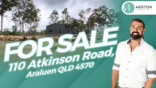 110 Atkinson Rd Araluen QLD 4570 [upl. by Accisej]