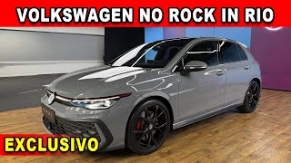 🚨GOLF GTI MK85 É A GRANDE ESTRELA DA VOLKSWAGEN NO ROCK IN RIO [upl. by Aramaj]