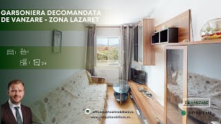 Garsoniera de vanzare decomandata etaj 1  zona Lazaret [upl. by Sirdna843]