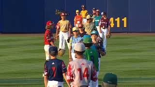 The first pitch at the Little League Classic is truly oneofakind ❤️ [upl. by Changaris]