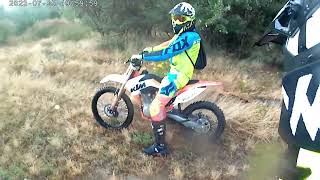 Enduro s PitRock 250ccm HD 1080p [upl. by Edahs]