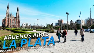 Recorriendo LA CIUDAD DE LA PLATA I BUENOS AIRES I ARGENTINA I 4K Walking Tour VLOG [upl. by Yahsram805]