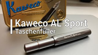 Kaweco AL Sport ⎪ Füllhalter  Review Deutsch [upl. by Leachim655]