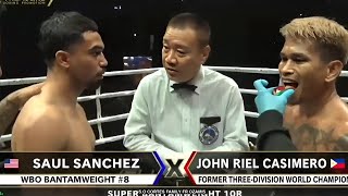 ROUND 4 KNOCKOUT CASIMERO VS SANCHEZ FULL FIGHT [upl. by Eachern]