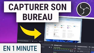 Capturer son bureau complet sur OBS [upl. by Nylidnam]