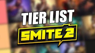 The OFFICAL SMITE 2 Tier List [upl. by Gwenneth35]