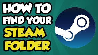 How To Find Your Steam  Steamapps Folder 2017  Default Steam Game Directory Tutorial [upl. by Lethia]