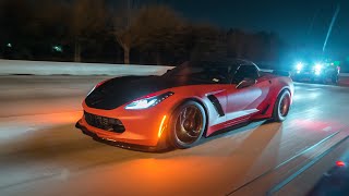 900hp ZR1 vs 850hp Charger Hellcat Hellcat vs Houston F1X z06 FBO CTSV and more Insane Racing 4K [upl. by Ariadne]