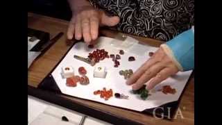 Cutting Garnet With Meg Berry by GIA [upl. by Vigen819]