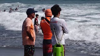 Trabajo de guardavidas en playa El Majahual [upl. by Hoon]