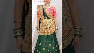 Day15365full safety ke sath aise pahne lehenga style me sareesareedrapingguide youtubeshorts [upl. by Nnaeilsel]