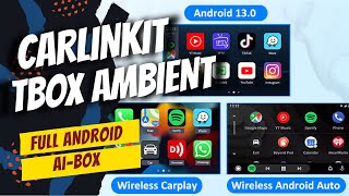 Carlinkit Tbox Ambient Full Android System [upl. by Aehsila]