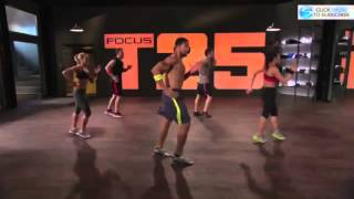 FOCUS T25 Workout  25 MINUTES 5 DAYS A WEEK 100 RESULTS [upl. by Lubbi]