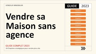 Vendre sa maison sans agence  Le guide ultime pour prendre le contrôle de votre vente [upl. by Eves]