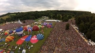 Bristol International Balloon Fiesta 2013 Saturday 10th August PM Mass Launch [upl. by Anestassia]