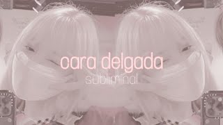 ⋆｡˚ ☁︎ ˚｡⋆｡ CARA DELGADA subliminal [upl. by Karlen613]