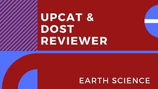 UPCAT amp DOST Examination Reviewer EARTH SCIENCE [upl. by Ecitsuj388]