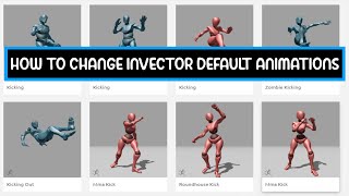 How To Change Invector Third Person Default Animations With Custom Animations [upl. by Maharva]