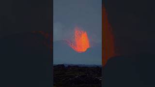 MustSee Volcano Views in Iceland 🔥🌋 lava volcano iceland eruption [upl. by Cutler]