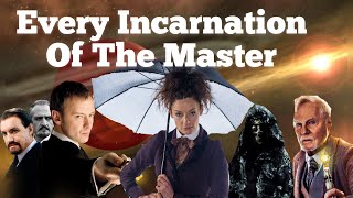 Every Incarnation of the Master 19712017 [upl. by Ewold]