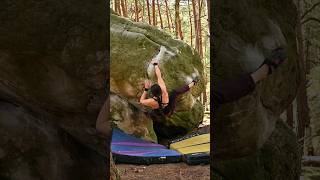 Fontainebleau Biodegradable 7b sports nature climbing fontainebleau bouldering workout [upl. by Ferris]