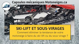 Capsules Motoneigesca  Comment éliminer le SkiLift et le sousvirage de votre motoneige [upl. by Martineau]