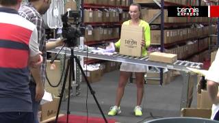 Martina Hingis Tonic Commercial  Behind the Scenes  Tennis Express [upl. by Halbeib]