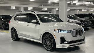 2021 BMW Alpina XB7  Revs  Walkaround in 4k [upl. by Amandie]