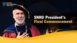 What SNHU Commencement Means – To Grads and to Paul LeBlanc [upl. by Garrek]