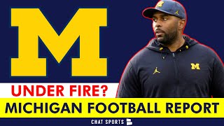 Michigan Football Preview vs Arkansas State  Rumors On Assistant Coaches ‘Under The Microscope’ [upl. by Yelnek]