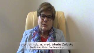 Czy leki na depresję uzależniają  prof psychiatra Maria Załuska Klinika PsychoMedicpl [upl. by Gaut283]