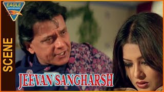 Jeevan Sangharsh Hindi Movie  Mithun Chakraborty Scold To Moushmi  Eagle Entertainment Official [upl. by Namso]